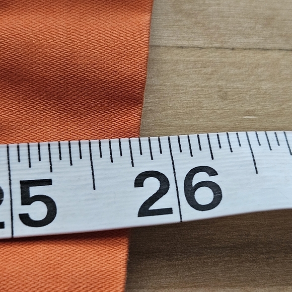 Liz Claiborne Orange Utility Jacket Womens Long Sleeve Button Up 1X - Picture 8 of 12